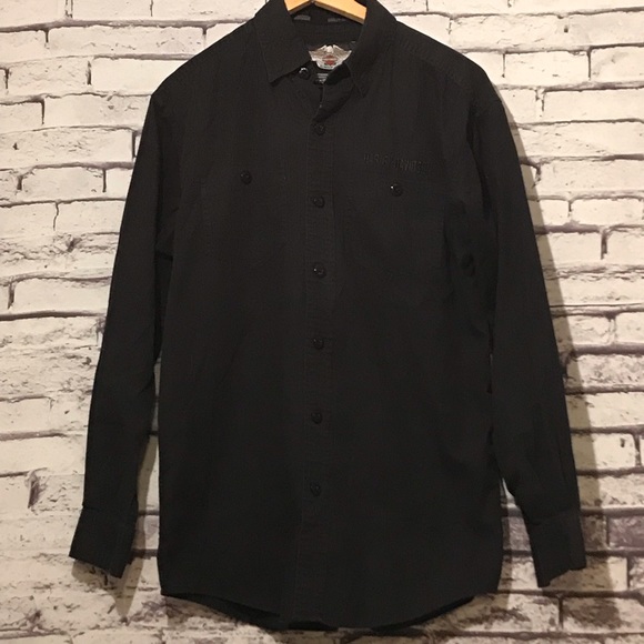 Harley-Davidson Other - Harley Davidson Black Button Down